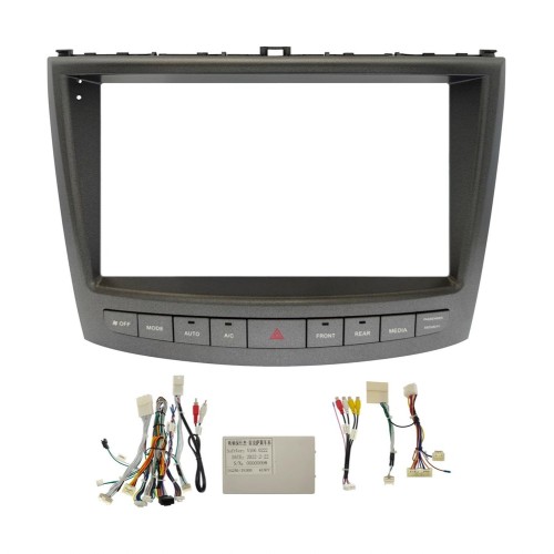 Штатная магнитола Wide Media MT1325QT PRO для Lexus IS II 2005-2013 тип А на Android 10.0