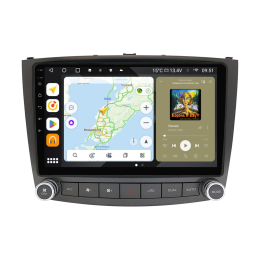 Штатная магнитола Wide Media MT1321QT PRO для Lexus IS II 2005-2013  на Android 10.0