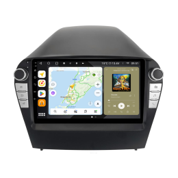 Штатная магнитола Wide Media MT105QT PRO для Hyundai ix35, Tucson 2009 - 2015 на Android 10.0