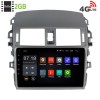 Штатная магнитола LeTrun 1859 Toyota Corolla 2007-2012 Android 6.0.1 9 дюймов (4G LTE 2GB)