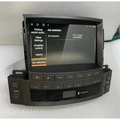 Штатная магнитола CarMedia ZH-L9001 для Lexus LX III 570 2007-2015 на Android 12.0