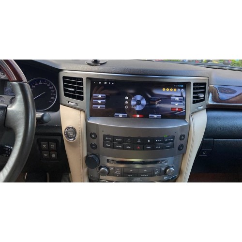 Штатная магнитола CarMedia ZH-L1209 для Lexus LX III 570 2007-2015 на Android 13.0