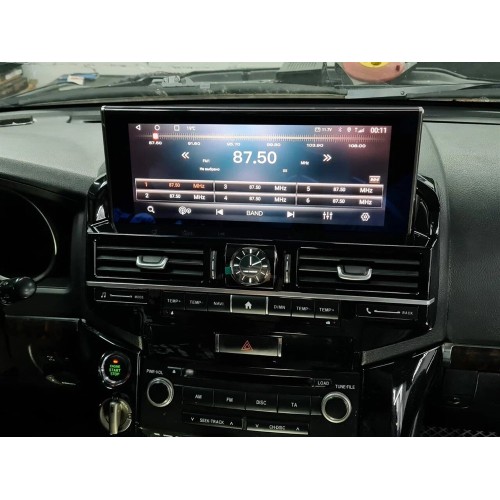 Штатная магнитола CarMedia ZH-T1206X для Toyota Land Cruiser 200 2007-2015 top на Android 12.0