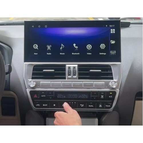Штатная магнитола CarMedia ZH-T1211 для Toyota Land Cruiser Prado 150 2017-2020 на Android 12.0