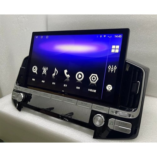 Штатная магнитола CarMedia KP-T1302 для Toyota Land Cruiser 200 2015-2021+ Low на Android 10.0