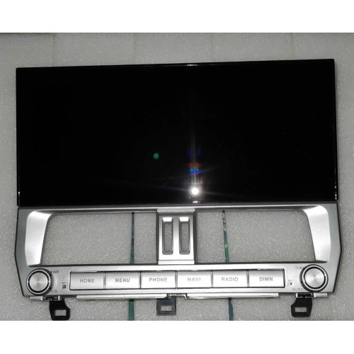 Штатная магнитола CarMedia KP-T1211 для Toyota Land Cruiser Prado 150 2017-2020 на Android 10.0