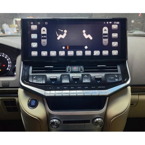 Штатная магнитола CarMedia KP-T1603 для Toyota Land Cruiser 200 2015-2021 (low) на Android 10.0