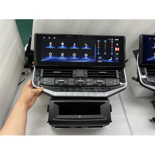 Штатная магнитола CarMedia KP-T1601 для Toyota Land Cruiser 200 2007-2015 low на Android 10.0