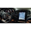 Магнитола Тесла CarMedia ZF-1217B-DSP Tesla-Style для Jeep Grand Cherokee 2013+ (рамка цвет: черная) на Android 9.0