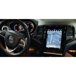 CarMedia ZF-1217B-DSP Tesla-Style для Jeep Grand Cherokee 2013+ (рамка цвет: черная) на Android 9.0