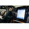 Магнитола Тесла CarMedia ZF-1217B-DSP Tesla-Style для Jeep Grand Cherokee 2013+ (рамка цвет: черная) на Android 9.0