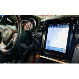 CarMedia ZF-1217B-DSP Tesla-Style для Jeep Grand Cherokee 2013+ (рамка цвет: черная) на Android 9.0