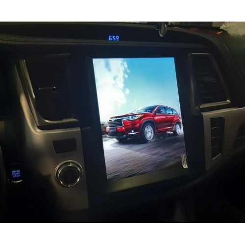 Магнитола Тесла CarMedia ZF-1207-DSP для TOYOTA Highlander (U50) 2014-2019 на Android 9.0