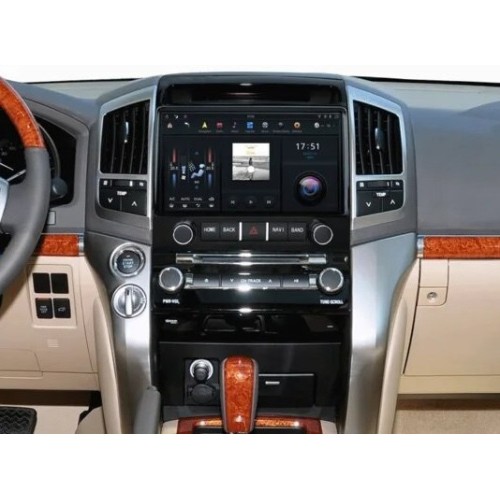 Магнитола Тесла CarMedia ZF-6025H-DSP Tesla-Style для Toyota Land Cruiser 200 2007-2015 на Android 9.0