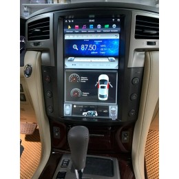 CarMedia ZF-1819-Q6 Tesla-Style для Lexus LX 570 (2007-2015) на Android 11.0