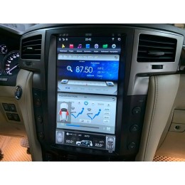 CarMedia ZF-1819-Q6 Tesla-Style для Lexus LX 570 (2007-2015) на Android 11.0