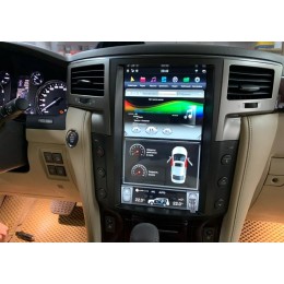 CarMedia ZF-1819-Q6 Tesla-Style для Lexus LX 570 (2007-2015) на Android 11.0