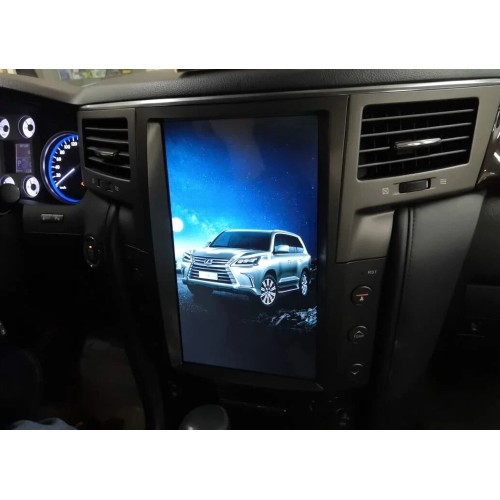Магнитола Тесла CarMedia ZF-1819-Q6 Tesla-Style для Lexus LX 570 (2007-2015) на Android 11.0