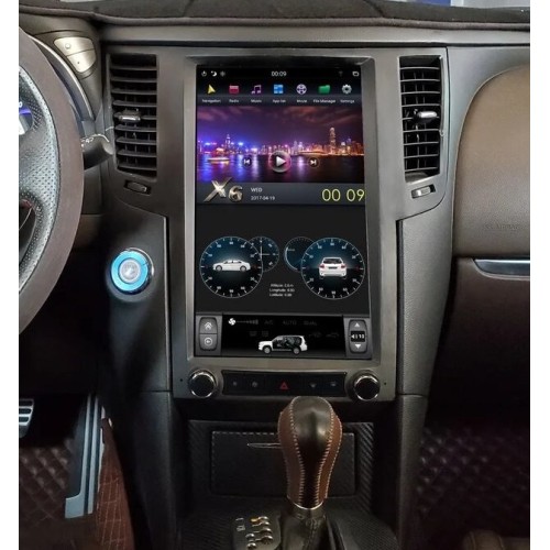 Магнитола Тесла CarMedia ZF-1828-Q6 Tesla-Style для Infiniti FX35 2009-2013 / QX70 2013-2016 на Android 11.0