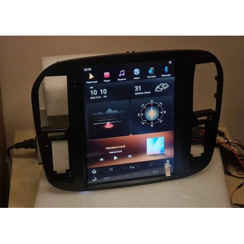 Магнитола Тесла CarMedia ZF-1268-Q6 Tesla-Style для Toyota Land Cruiser 100 1992-2002 на Android 11.0