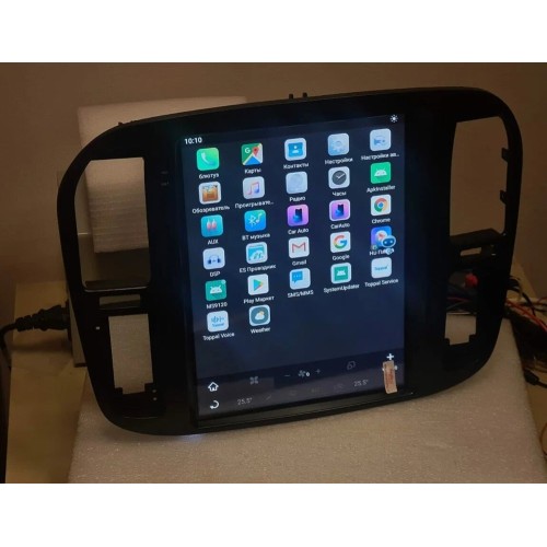 Магнитола Тесла CarMedia ZF-1268-Q6 Tesla-Style для Toyota Land Cruiser 100 1992-2002 на Android 11.0