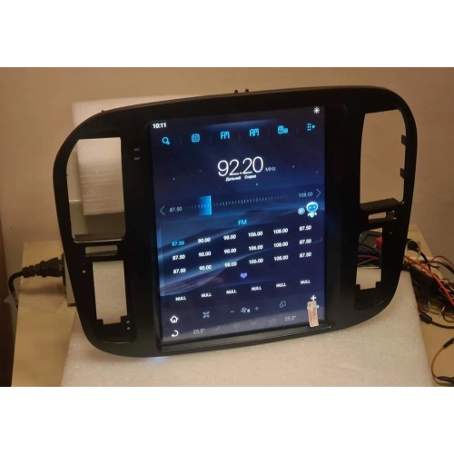 Магнитола Тесла CarMedia ZF-1268-Q6 Tesla-Style для Toyota Land Cruiser 100 1992-2002 на Android 11.0