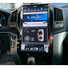 CarMedia ZF-1806-Q6 Tesla-Style для Toyota LC 200 2007-2015 Elegance на Android 11.0