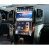 Магнитола Тесла CarMedia ZF-1806-Q6 Tesla-Style для Toyota LC 200 2007-2015 Elegance на Android 11.0