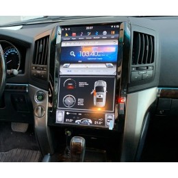 CarMedia ZF-1806-Q6 Tesla-Style для Toyota LC 200 2007-2015 Elegance на Android 11.0