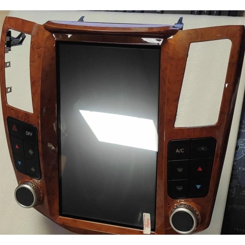 Магнитола Тесла CarMedia ZF-1278W-Q6 Tesla-Style для Lexus RX II 300, RX II 330, RX II 350 2003-2009 на Android 11.0
