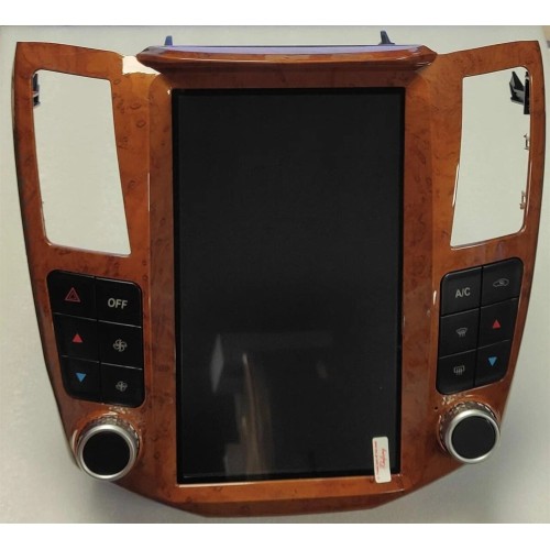 Магнитола Тесла CarMedia ZF-1278W-Q6 Tesla-Style для Lexus RX II 300, RX II 330, RX II 350 2003-2009 на Android 11.0