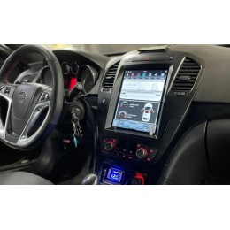 CarMedia ZF-1069BL-Q6 Tesla-Style для Opel Insignia 2009–2013 (цвет панели: черный) на Android 11.0