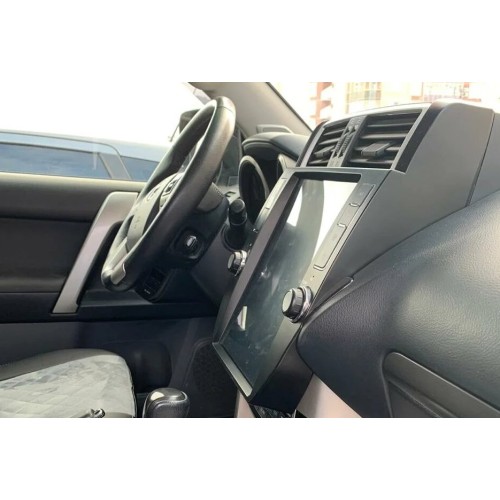 Магнитола Тесла CarMedia ZF-1215-Q6 Tesla-Style для Toyota Land Cruiser Prado 150 2013-2016 на Android 11.0
