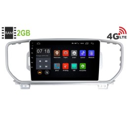 Штатная магнитола LeTrun 1862 Kia Sportage IV 2016-2018 Android 6.0.1 9 дюймов (4G LTE 2GB)
