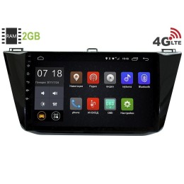 Штатная магнитола LeTrun 1861 Volkswagen Tiguan 2016+ Android 6.0.1 10 дюймов (4G LTE 2GB)