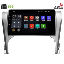 Штатная магнитола LeTrun 1897 Toyota Camry V50 2011 - 2014 Android 6.0.1 10 дюймов (4G LTE 2GB)