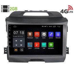Штатная магнитола LeTrun 1867 Kia Sportage 2010 - 2016 Android 6.0.1 9 дюймов (4G LTE 2GB)