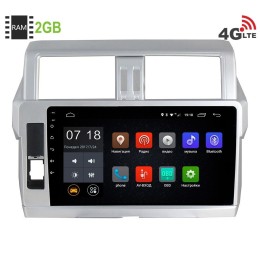 Штатная магнитола LeTrun 1864 Toyota Land Cruiser Prado 150 2013-2017 Android 6.0.1 10 дюймов (4G LTE 2GB)