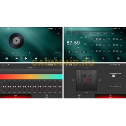 Штатная магнитола Farcar DX065M для Toyota Land Cruiser Prado 150 2009-2013 (цвет бронза) на Android 13.0