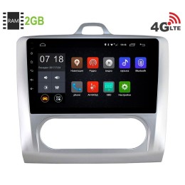 Штатная магнитола LeTrun 1889 Ford Focus 2 Android 6.0.1 9 дюймов (4G LTE 2GB)