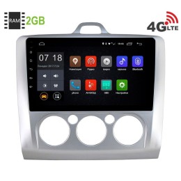 Штатная магнитола LeTrun 1885 Ford Focus 2 Android 6.0.1 9 дюймов (4G LTE 2GB)
