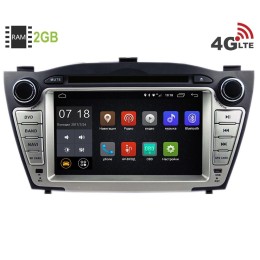 Штатная магнитола LeTrun 1476 Hyundai IX35 6.0.1 7 дюймов (4G LTE 2GB)
