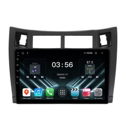 Штатная магнитола Farcar DX3022M для Toyota Yaris, Vitz, Platz 2005-2012 черная на Android 13.0