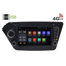 Штатная магнитола LeTrun 1466 Kia Rio, K2 6.0.1 8 дюймов (4G LTE 2GB)
