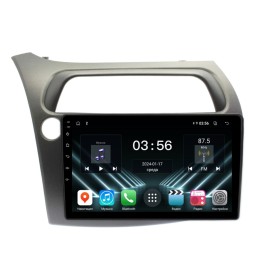 Штатная магнитола Farcar DX3233M для Honda Civic 8 5D 2006-2011 левый руль, хэтчбэк на Android 13.0