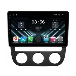 Штатная магнитола Farcar DX3228M для Volkswagen Jetta 2005-2011 климат на Android 13.0