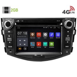 Штатная магнитола LeTrun 1415 Toyota RAV4 2006-2012 6.0.1 7 дюймов (4G LTE 2GB)