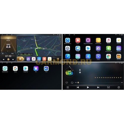 CarMedia KP-1257FW-OL-1051-Q для Toyota Hilux, Fortuner 2011-2015 на Android 12.0