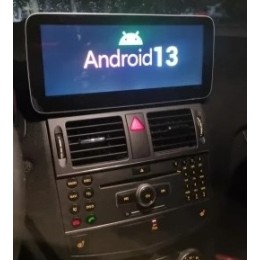 Штатная магнитола Farcar MB1005 8/128 ГБ для Mercedes Benz C-Class W204 NTG 4.0 2006-2011 12.3'' на Android 13.0