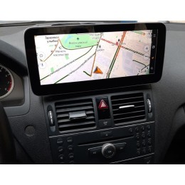 Штатная магнитола Farcar MB1005 8/128 ГБ для Mercedes Benz C-Class W204 NTG 4.0 2006-2011 12.3'' на Android 13.0